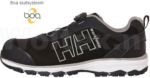 Helly Hansen Schoenen Chelsea 78235 Brede pasvorm Boa- sluitsysteem zwart-grijs(930)